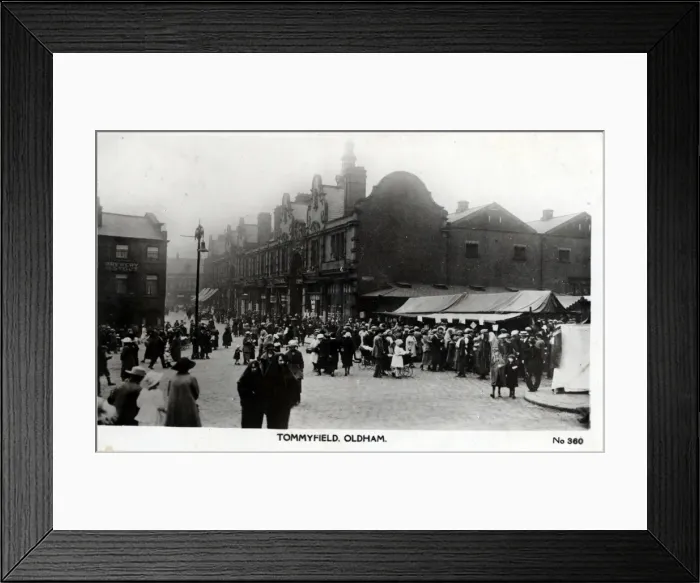 Framed Print : Market, Tommyfield, Lancashire Framed Print : Market, Tommyfield, Lancashire
