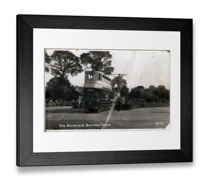 Framed Print : The Boulevard, Bournes Green, Essex Framed Print : The Boulevard, Bournes Green, Essex