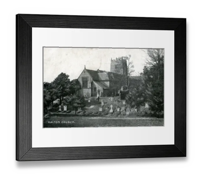 Framed Print : Church, Halton, Lancashire Framed Print : Church, Halton, Lancashire
