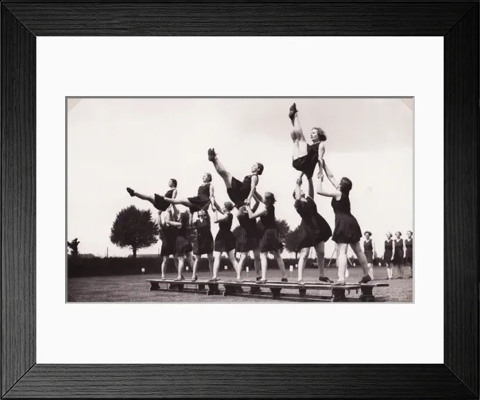 Framed Print : Rank of assisted jumps Framed Print : Rank of assisted jumps