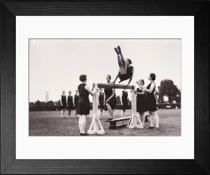 Framed Print : Beam exercise Framed Print : Beam exercise