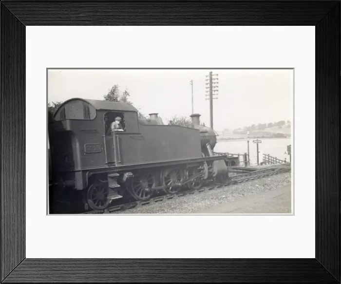 Framed Print : Llangower Railway Station - Halt, Bala, Glamorgan Framed Print : Llangower Railway Station - Halt, Bala, Glamorgan