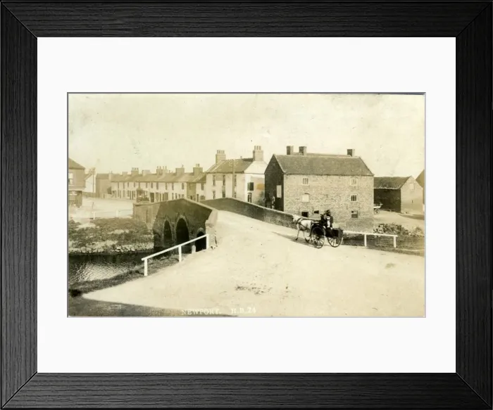 Framed Print : The Village, Newport, Yorkshire Framed Print : The Village, Newport, Yorkshire