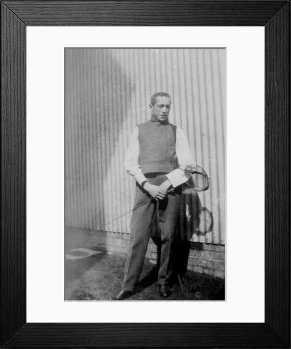 Framed Print : Male fencer Framed Print : Male fencer