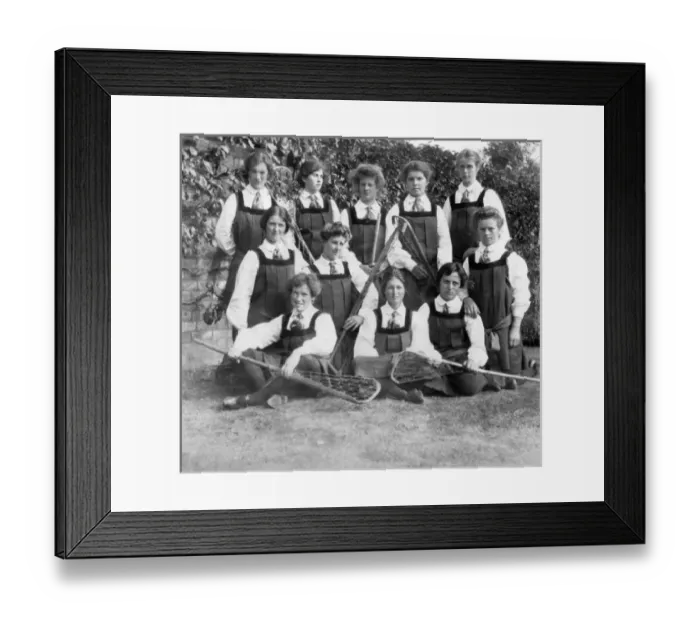 Framed Print : Lacrosse team Framed Print : Lacrosse team