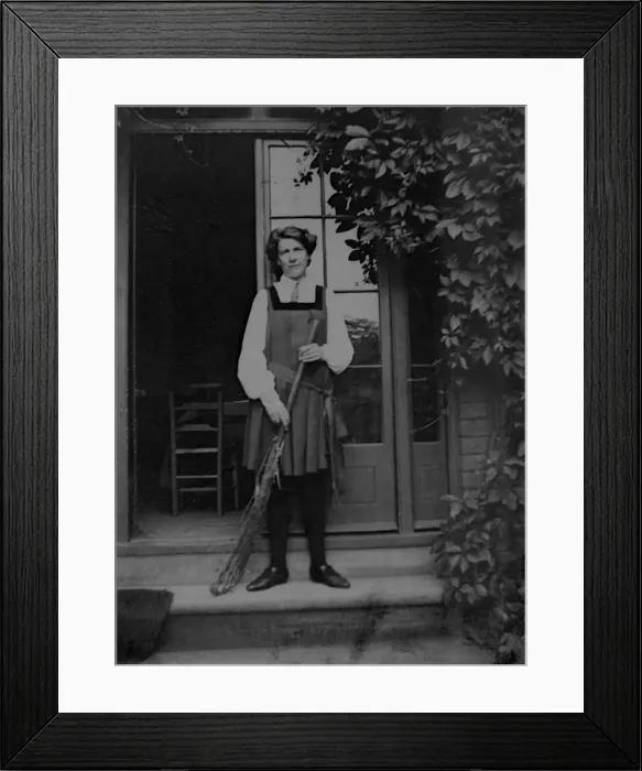 Framed Print : M. Petit with lacrosse stick Framed Print : M. Petit with lacrosse stick
