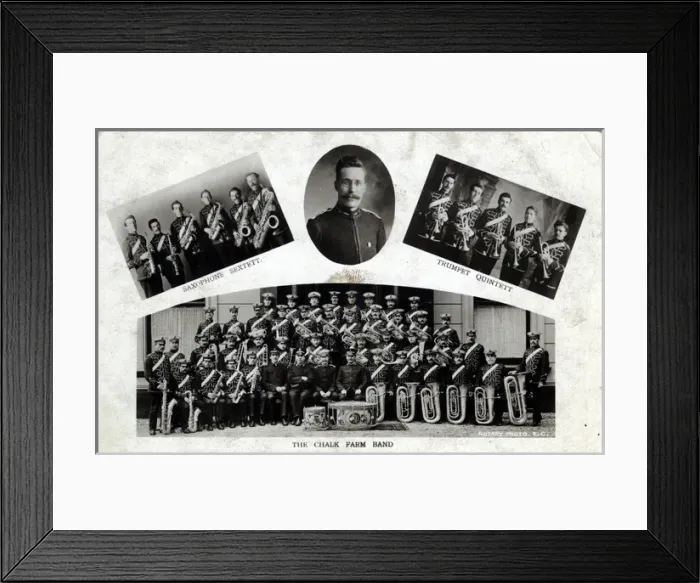 Framed Print : The Chalk Farm Band, Chalk Farm, London Framed Print : The Chalk Farm Band, Chalk Farm, London