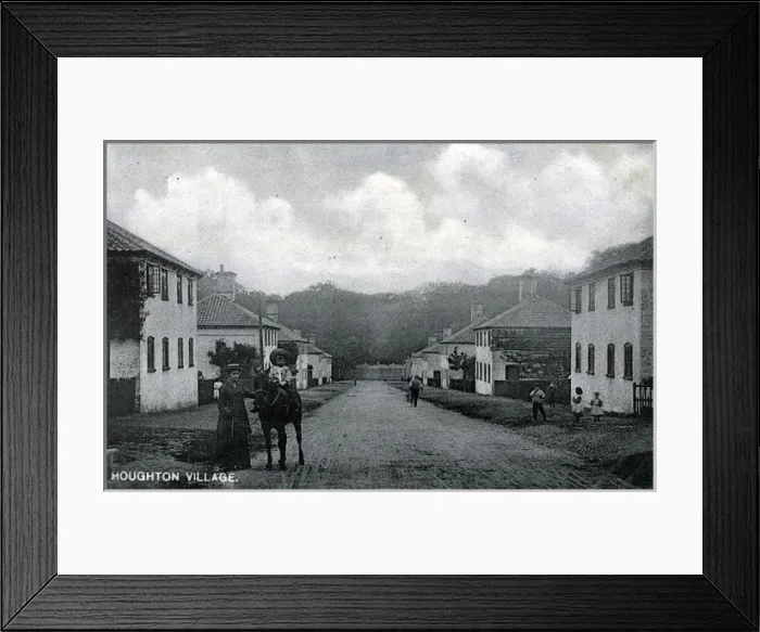 Framed Print : The Village, New Houghton, Norfolk Framed Print : The Village, New Houghton, Norfolk