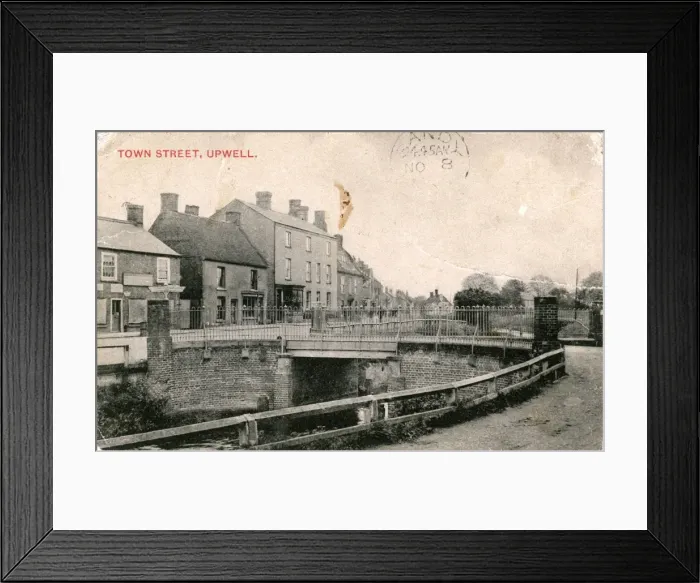 Framed Print : The Village, Upwell, Cambridgeshire Framed Print : The Village, Upwell, Cambridgeshire