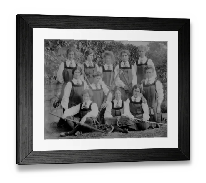 Framed Print : Lacrosse team Framed Print : Lacrosse team