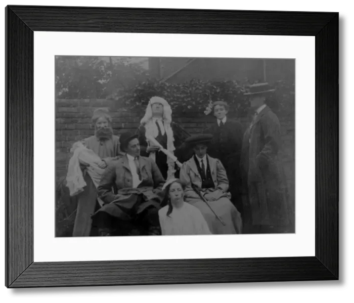 Framed Print : Student drama group Framed Print : Student drama group