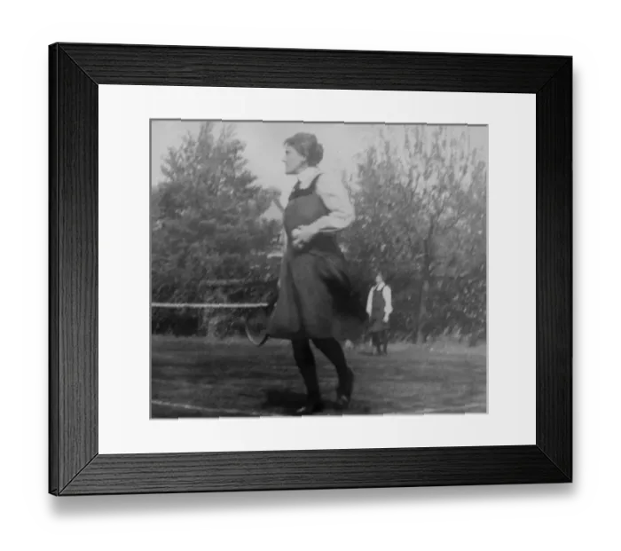 Framed Print : Student tennis player Framed Print : Student tennis player