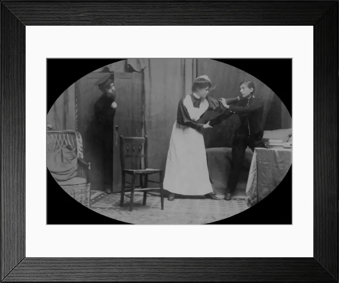 Framed Print : Students acting Framed Print : Students acting