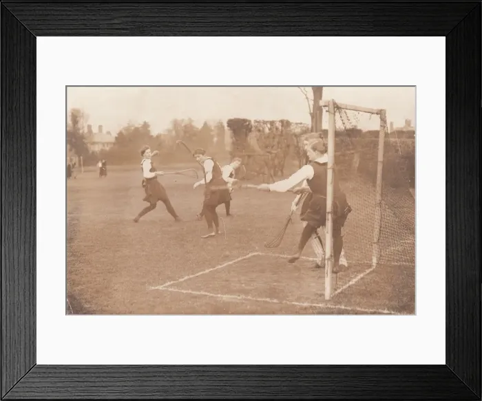 Framed Print : Lacrosse action Framed Print : Lacrosse action