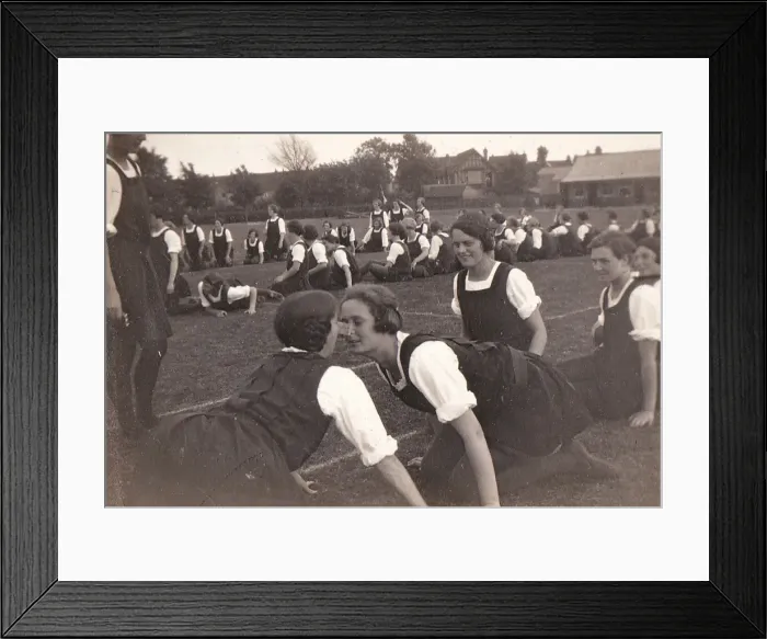 Framed Print : Matchbox Race