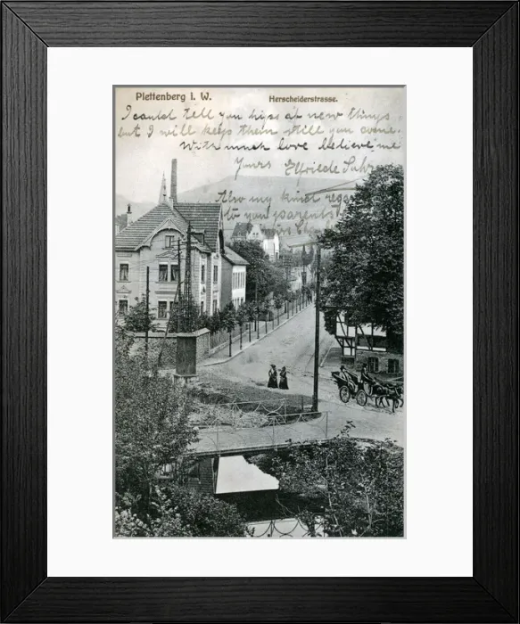 Framed Print : The Village, Plettenberg, North Rhine-Westphalia Framed Print : The Village, Plettenberg, North Rhine-Westphalia
