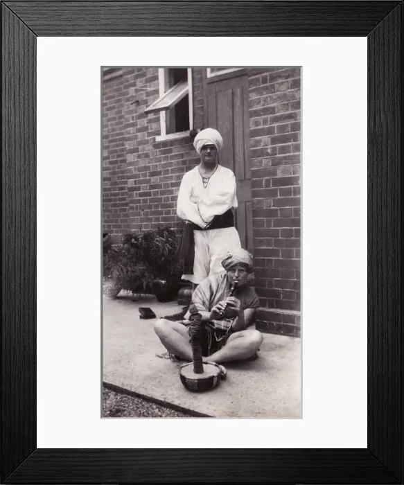 Framed Print : The Snake Charmer