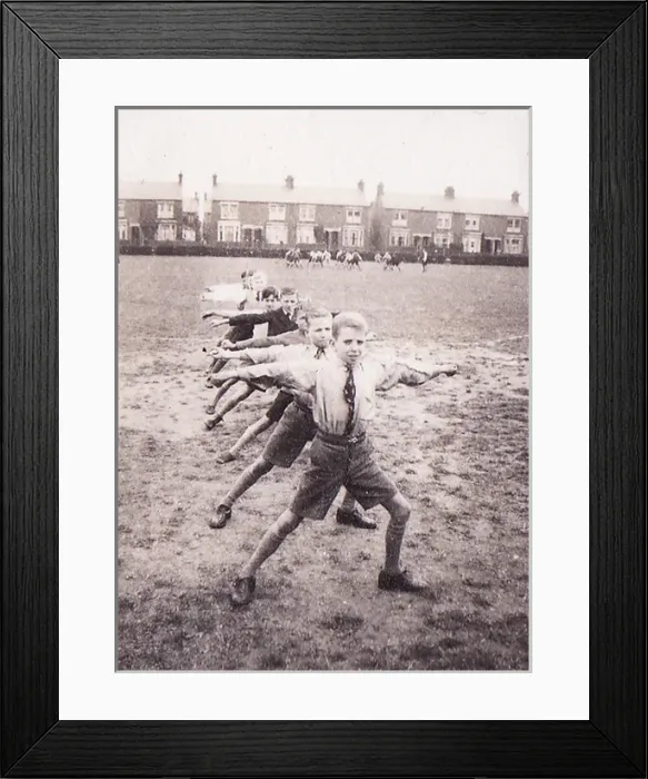 Framed Print : Queens Park Boys Framed Print : Queens Park Boys