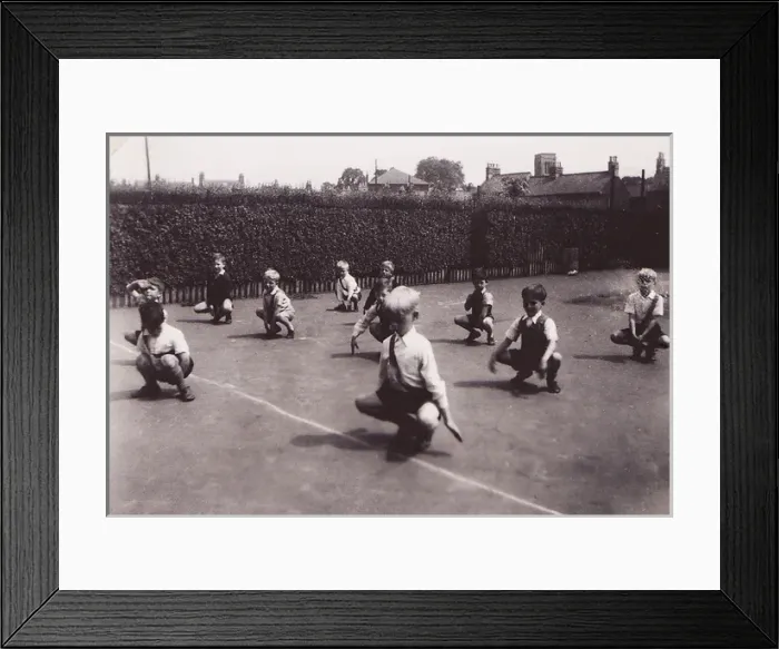 Framed Print : Priory street infants Framed Print : Priory street infants