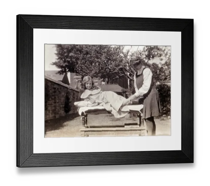 Framed Print : Freda Colwill and Joyce Framed Print : Freda Colwill and Joyce