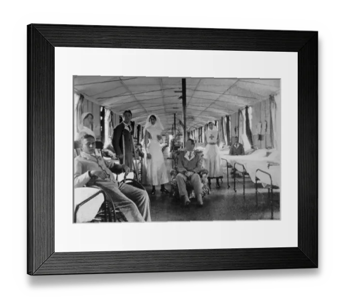 Framed Print : WW1 September 1917 - Ward Framed Print : WW1 September 1917 - Ward