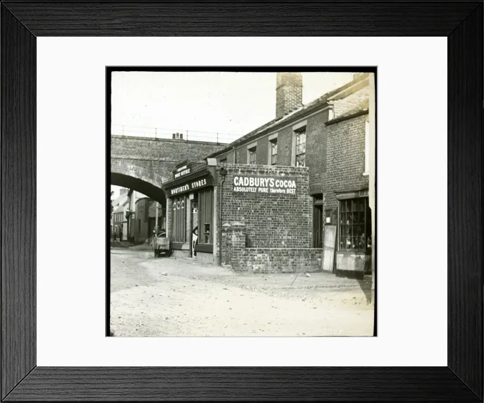 Framed Print : The Bridge & Post Office, Lympstone, Devon Framed Print : The Bridge & Post Office, Lympstone, Devon