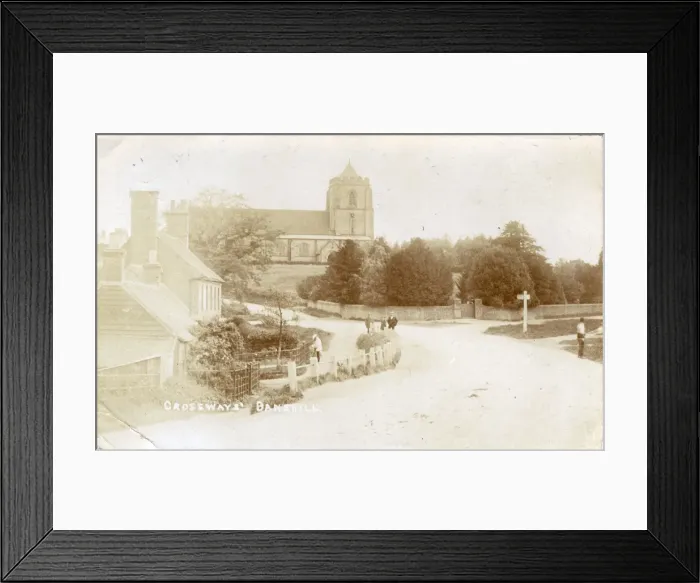 Framed Print : The Crossways, Danehill, Sussex Framed Print : The Crossways, Danehill, Sussex