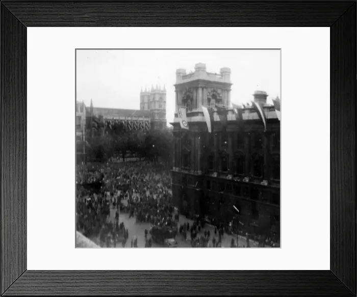 Framed Print : VE Day 1945 Framed Print : VE Day 1945