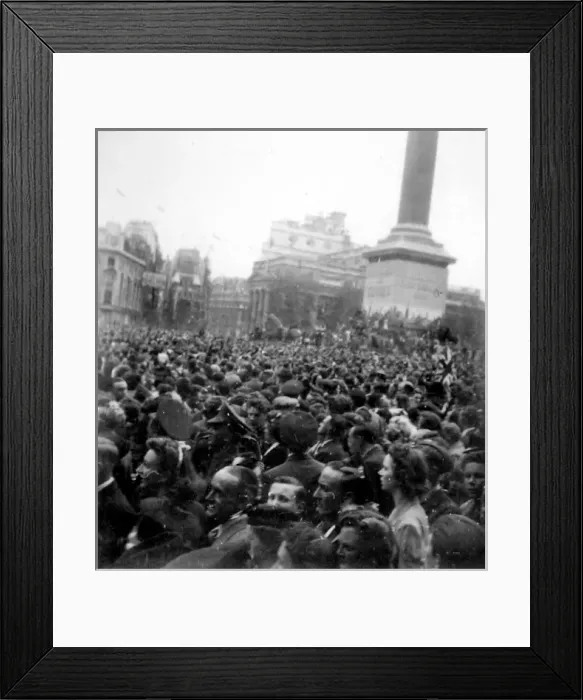 Framed Print : VE Day 1945 Framed Print : VE Day 1945