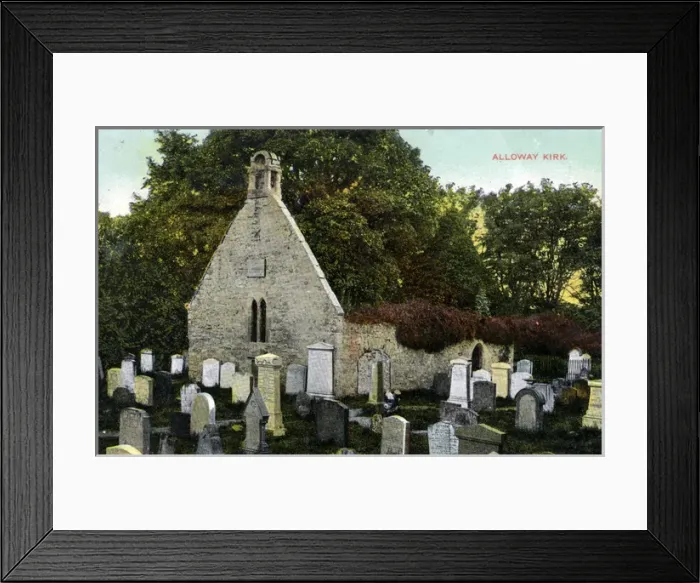 Framed Print : Kirk - Church, Alloway, Ayrshire Framed Print : Kirk - Church, Alloway, Ayrshire