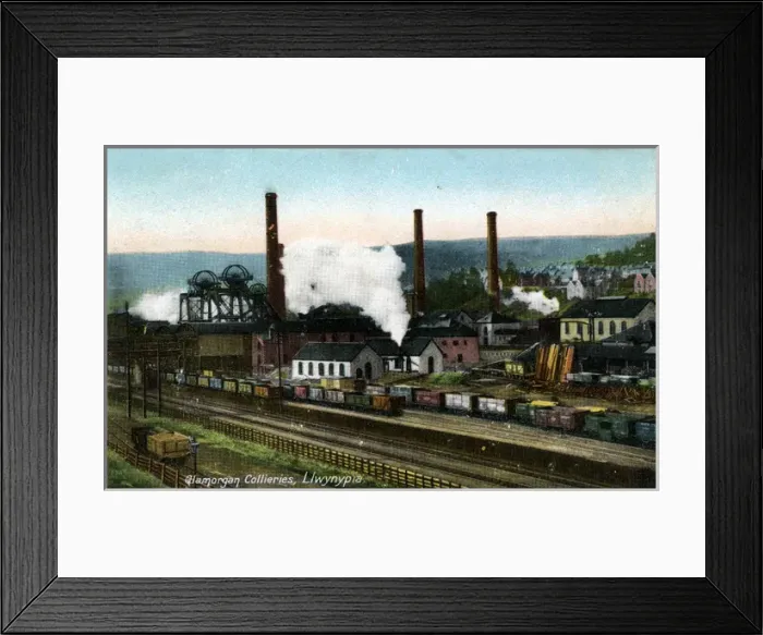 Framed Print : Glamorgan Colliery, Llwynypia, Glamorgan Framed Print : Glamorgan Colliery, Llwynypia, Glamorgan