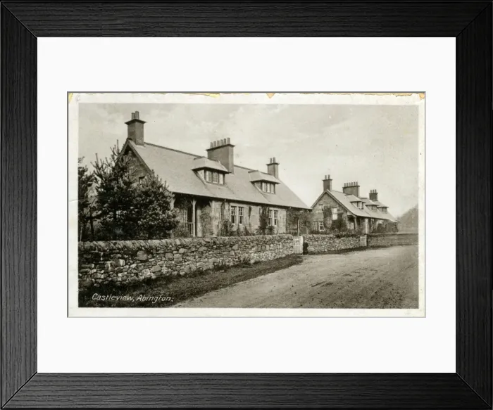 Framed Print : Castleview, Abington, Lanarkshire Framed Print : Castleview, Abington, Lanarkshire