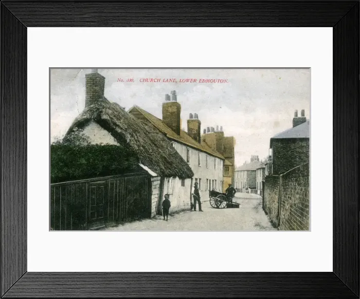 Framed Print : Church Lane, Lower Edmonton, London Framed Print : Church Lane, Lower Edmonton, London