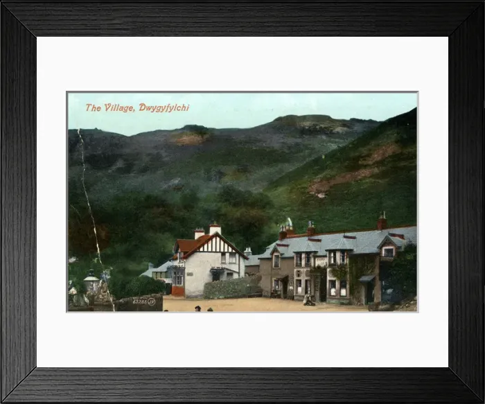 Framed Print : The Village, Dwygyfylchi, Gwynedd Framed Print : The Village, Dwygyfylchi, Gwynedd