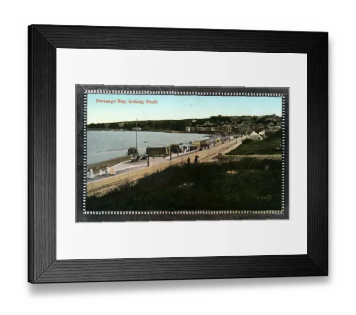Framed Print : The Bay, Swanage, Dorset Framed Print : The Bay, Swanage, Dorset
