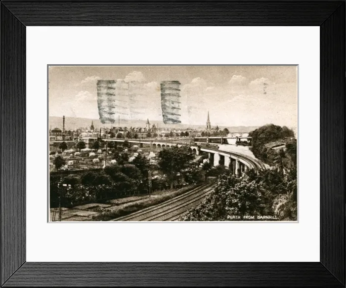 Framed Print : General View, Perth, Perthshire Framed Print : General View, Perth, Perthshire
