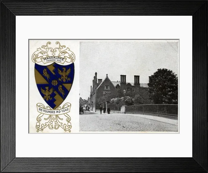 Framed Print : Magdalene College, Oxford, Oxfordshire Framed Print : Magdalene College, Oxford, Oxfordshire
