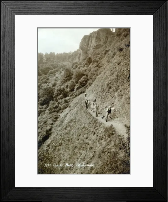 Framed Print : Goats Path, Watcombe, Devon Framed Print : Goats Path, Watcombe, Devon