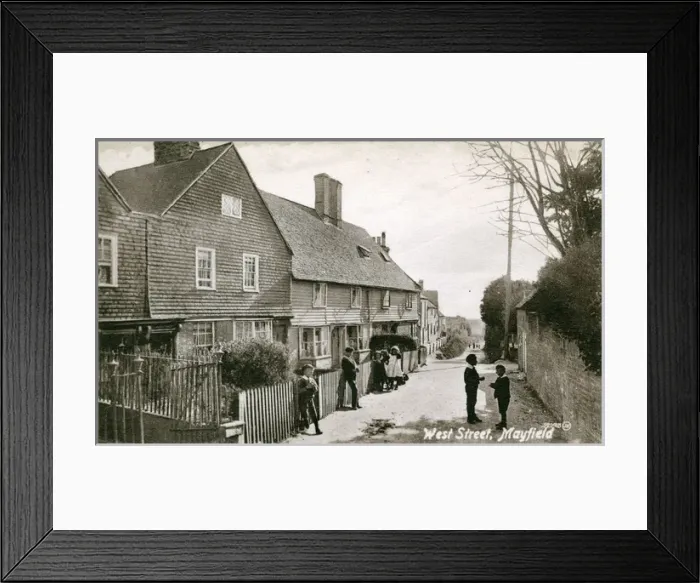 Framed Print : West Street, Mayfield, Sussex Framed Print : West Street, Mayfield, Sussex