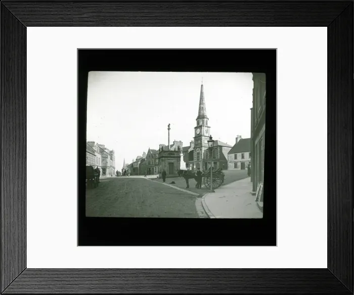 Framed Print : Market Place, Selkirk, Selkirkshire Framed Print : Market Place, Selkirk, Selkirkshire