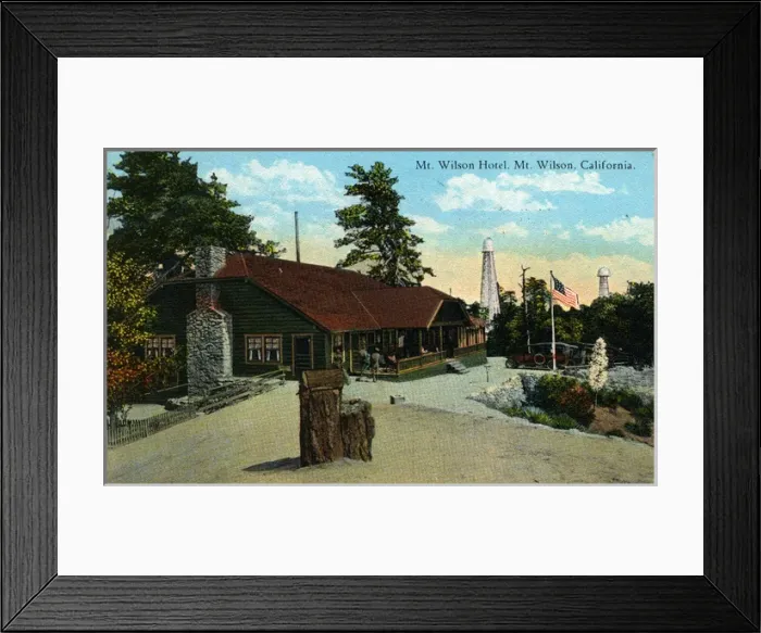 Framed Print : Mount Wilson Hotel, Mount Wilson, California Framed Print : Mount Wilson Hotel, Mount Wilson, California