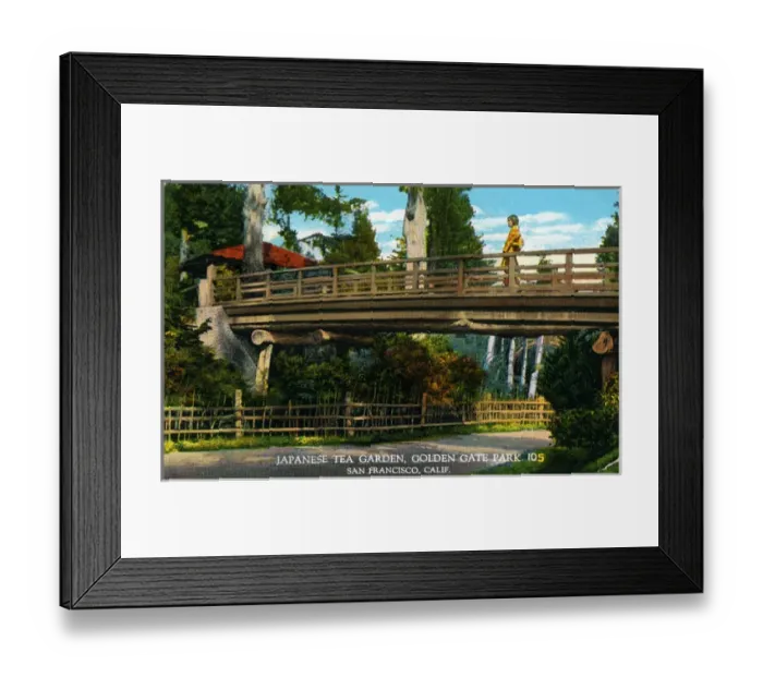 Framed Print : Japanese Tea Garden, Golden Gate Park, California Framed Print : Japanese Tea Garden, Golden Gate Park, California