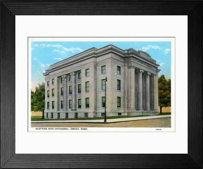 Framed Print : Scottish Rite Cathedral, Omaha, Nebraska Framed Print : Scottish Rite Cathedral, Omaha, Nebraska