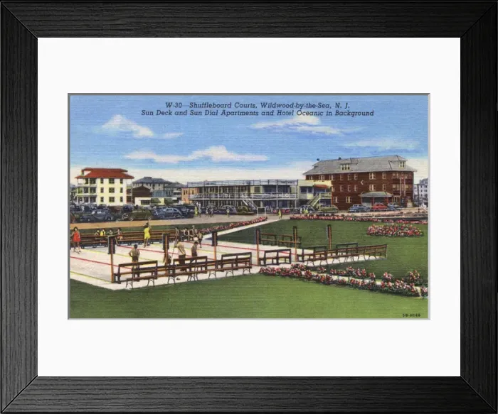 Framed Print : Wildwood-by-the-Sea, New Jersey, USA Framed Print : Wildwood-by-the-Sea, New Jersey, USA