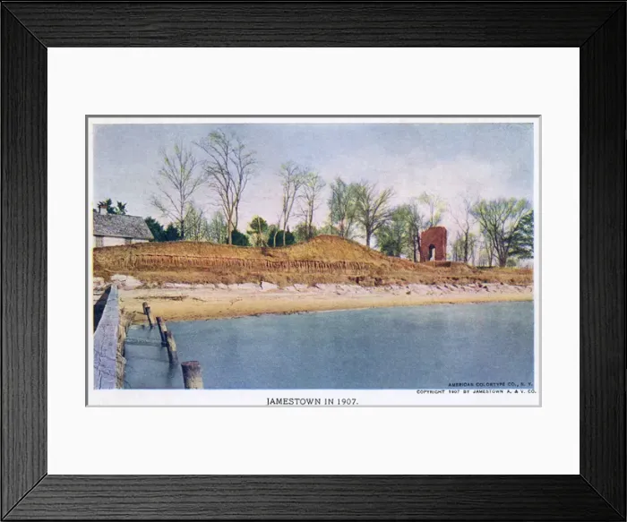 Framed Print : Jamestown, Virginia, USA Framed Print : Jamestown, Virginia, USA