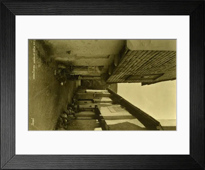 Framed Print : Flag Street, Hawkshead, Cumbria Framed Print : Flag Street, Hawkshead, Cumbria