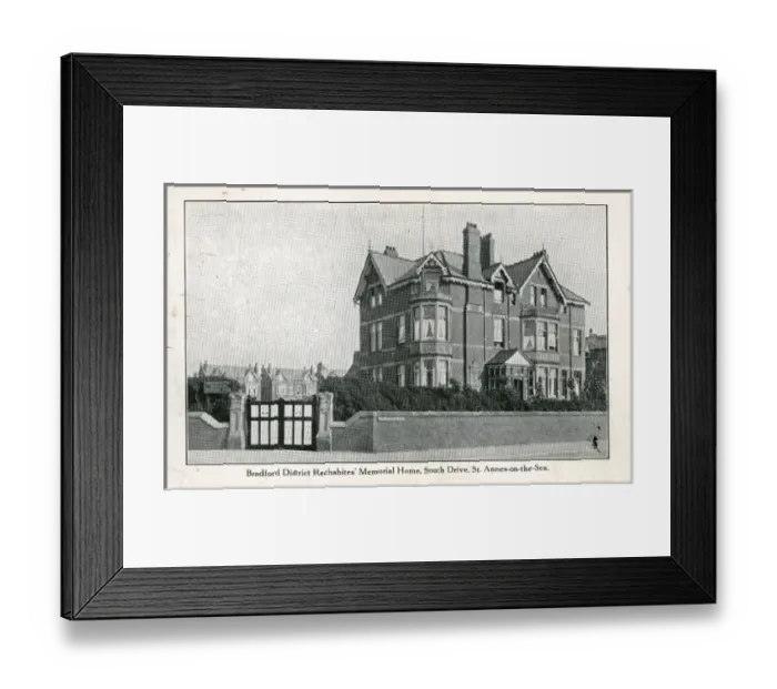 Framed Print : Bradford District Rechabites Memorial Home Framed Print : Bradford District Rechabites Memorial Home