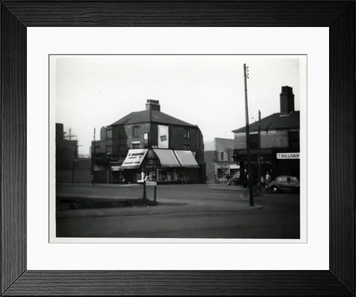 Framed Print : Junction Fitzwilliam Street & Charter Row, The Moor, Sheffie Framed Print : Junction Fitzwilliam Street & Charter Row, The Moor, Sheffie