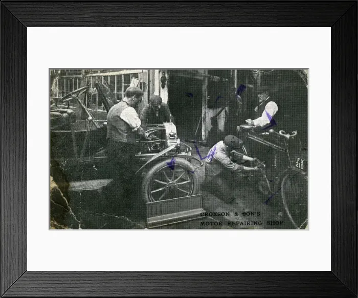 Framed Print : Thought to be a Gladiator Vintage Car, Southend on Sea, Esse Framed Print : Thought to be a Gladiator Vintage Car, Southend on Sea, Esse