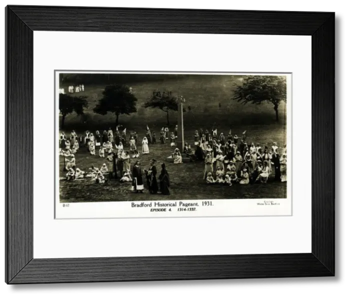 Framed Print : Historical Pageant, Undercliffe, Yorkshire Framed Print : Historical Pageant, Undercliffe, Yorkshire
